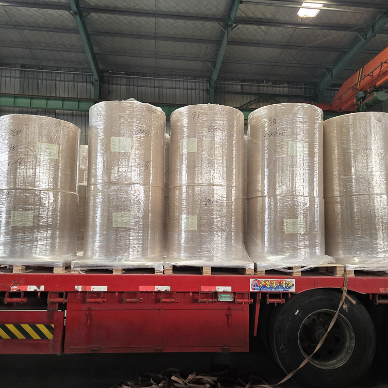 Top and bottom paper Glassine paper