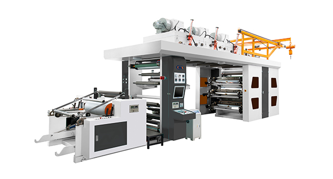 gear drive roto gravure printing machine