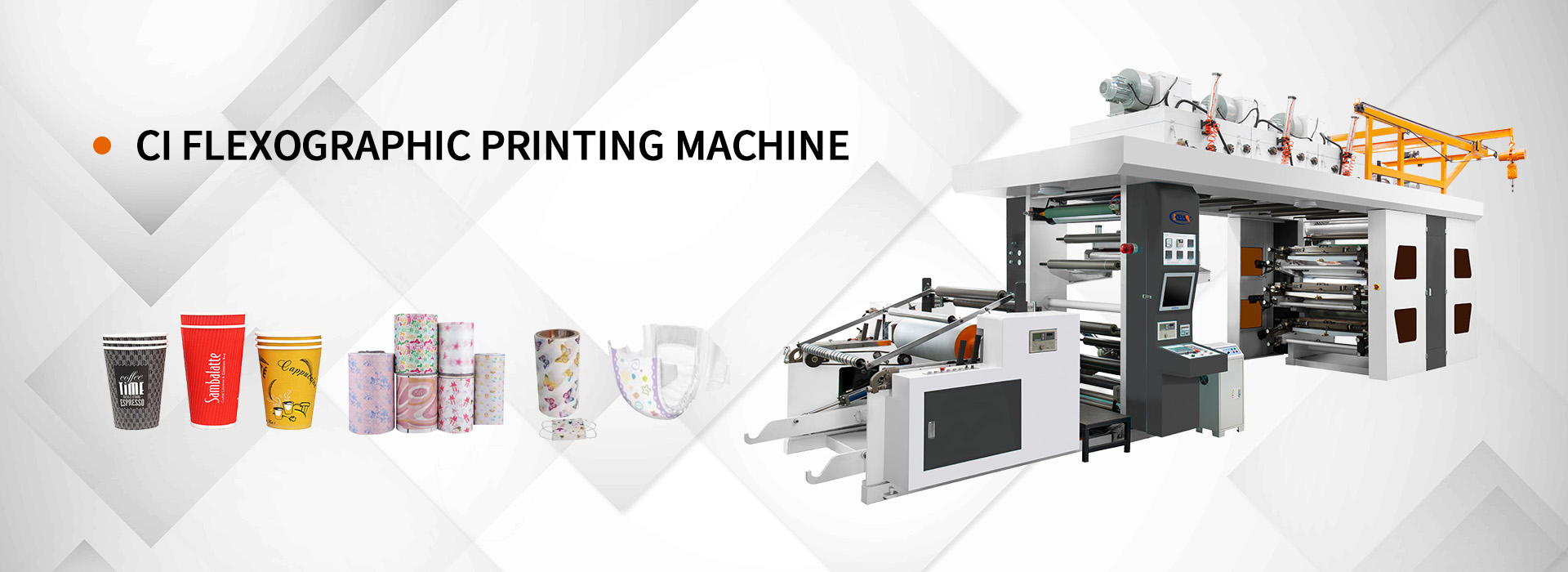 CI flexographic printing machine -